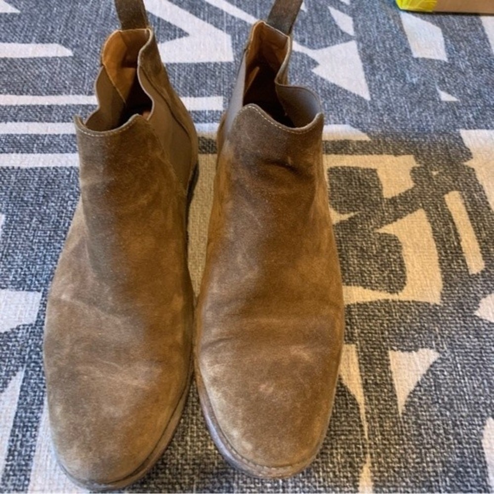 Anthology Paris suede ankle Chelsea boots